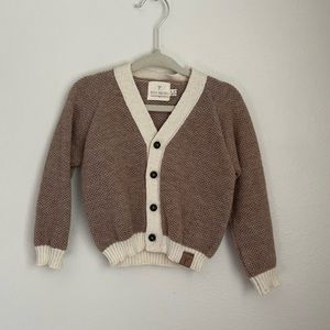 100% Alpaca baby cardigan